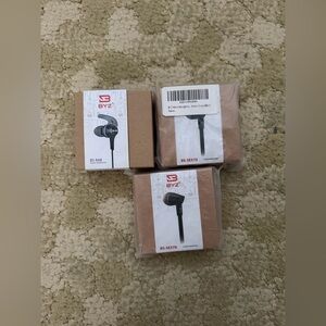 BYZ Wired Earphones Set (3 pairs)